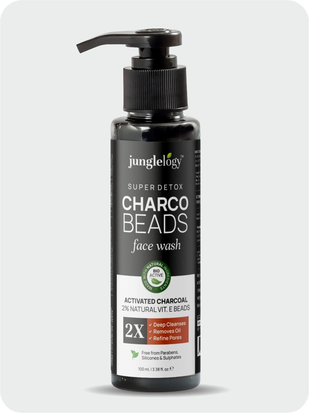 CharcoBeads Detox Face Wash