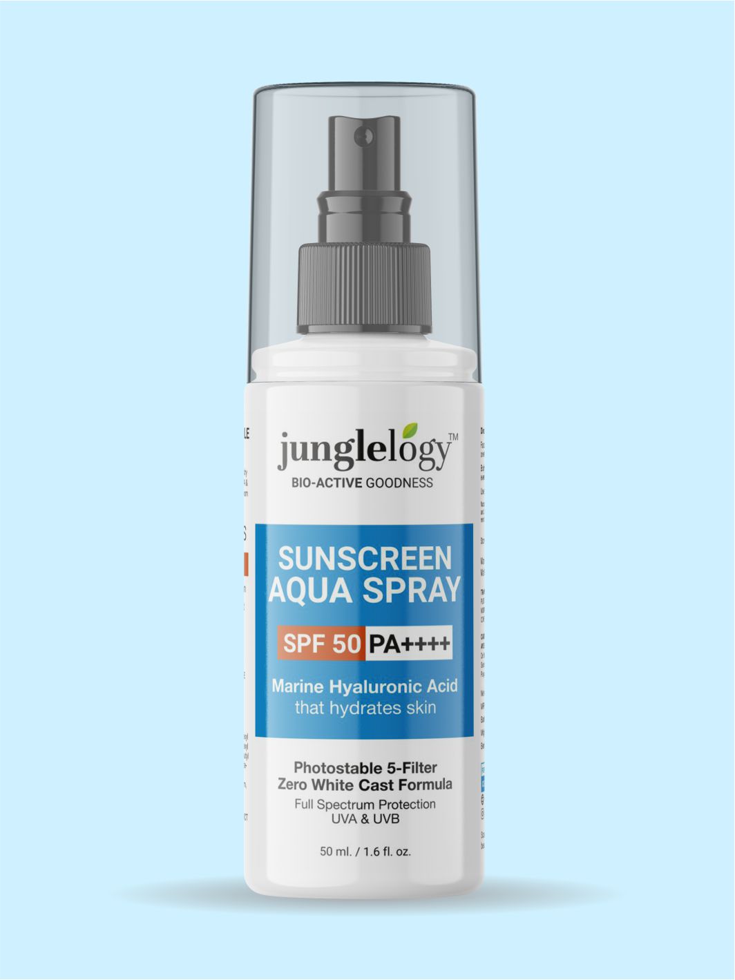 Aqua Sunscreen Spray SPF 50 PA++++ with Marine Hyaluronic Acid